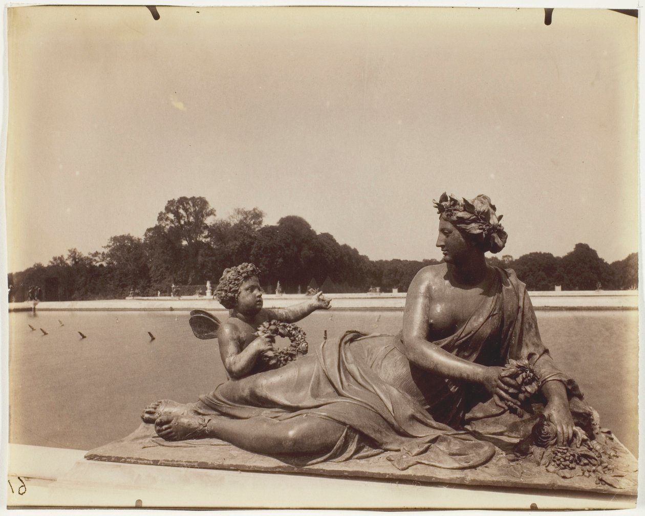 Versailles, Corner of the Park by Jean Eugène Auguste Atget