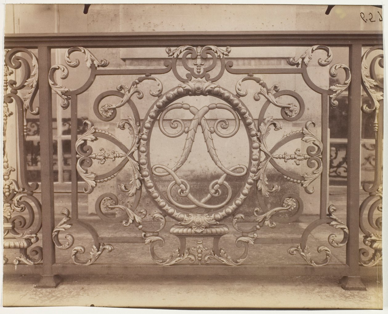 Versailles, Castle Gate by Jean Eugène Auguste Atget