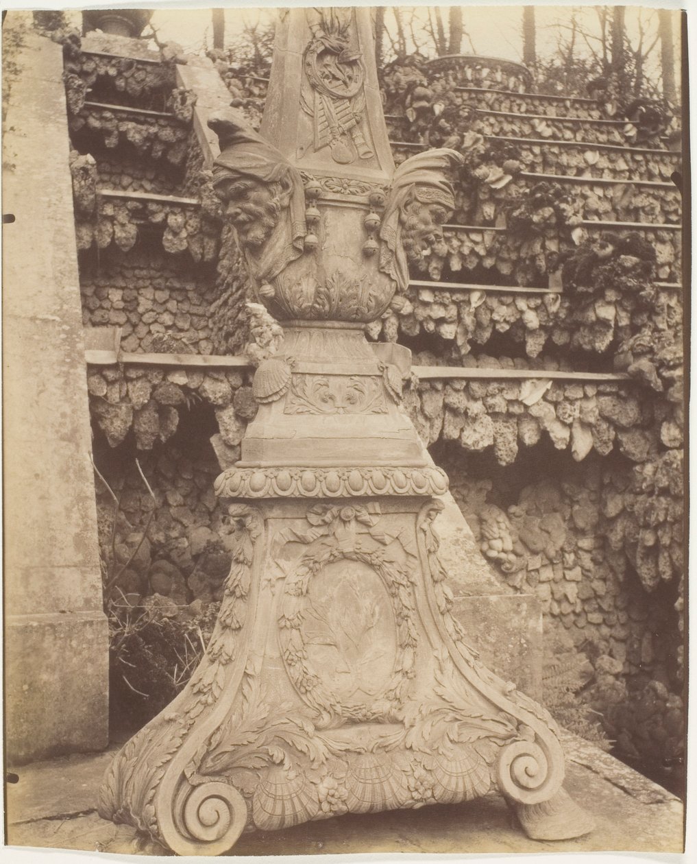 Versailles, The Park by Jean Eugène Auguste Atget