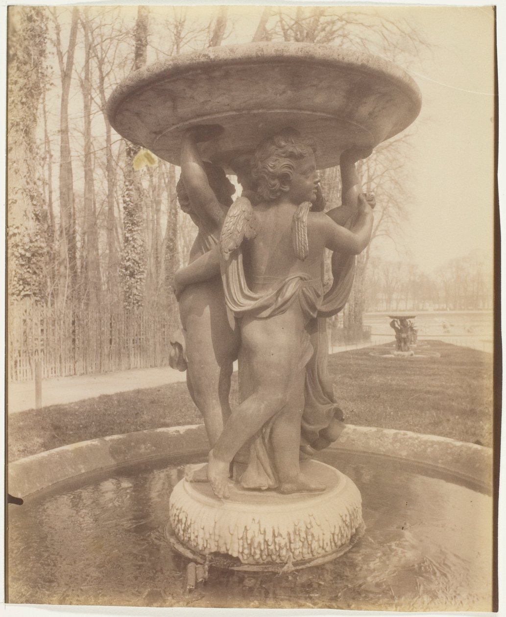 Versailles, The Park by Jean Eugène Auguste Atget
