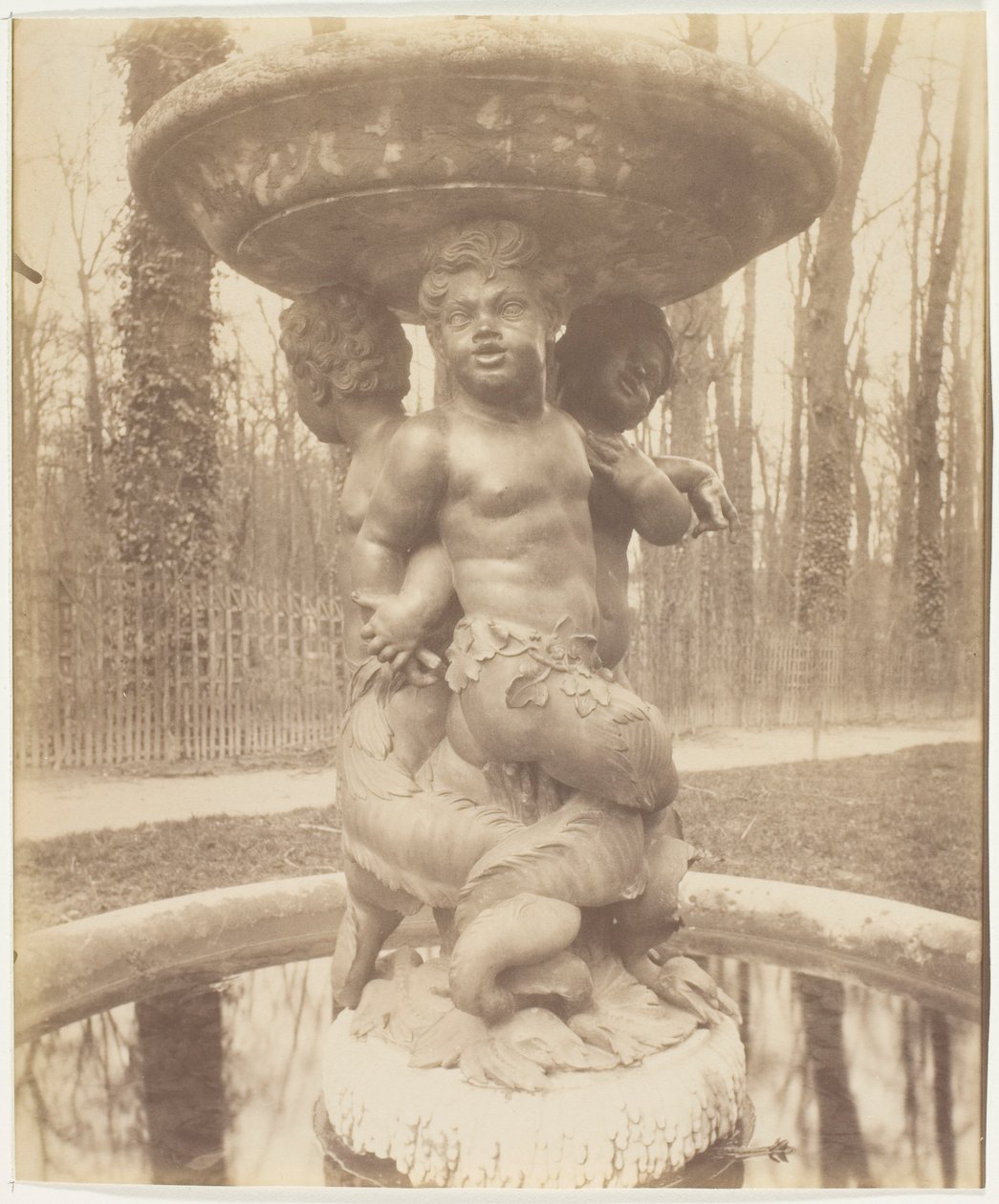 Versailles, Les Marmousets by Jean Eugène Auguste Atget