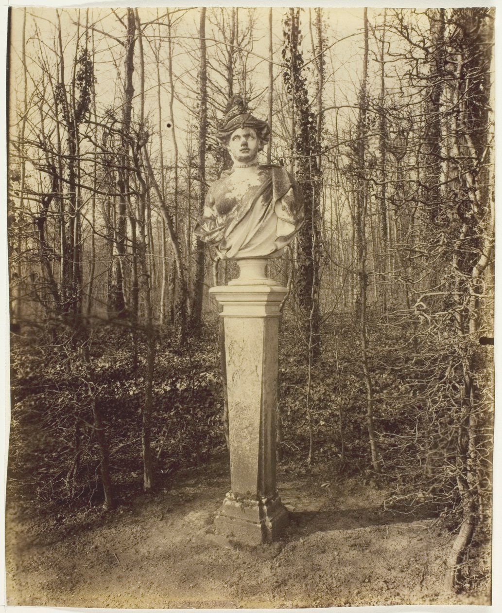 Versailles, Trianon, (Corner of the Park) by Jean Eugène Auguste Atget
