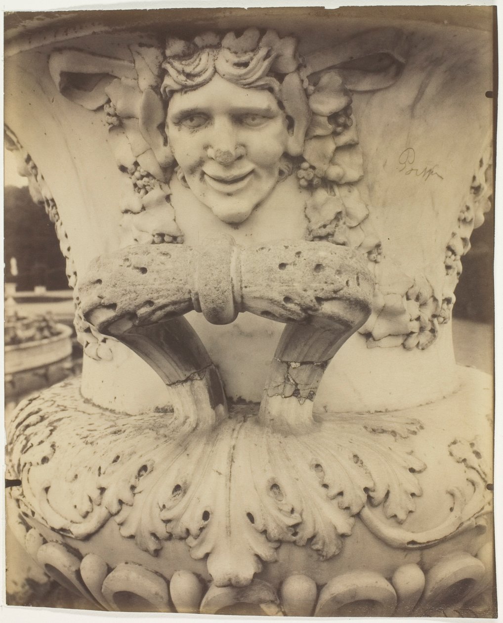 Versailles, Vase by Jean Eugène Auguste Atget