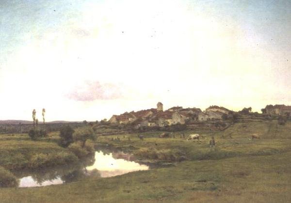 The Saone at Lironcourt, Vosges by Jean F. Monchablon