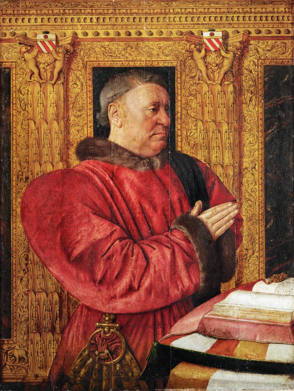 Guillaume Jouvenel des Ursins was Chancellor under Charles VII and Louis XI by Jean Fouquet