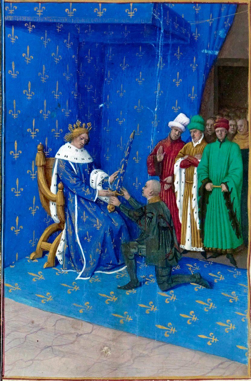 Karel 5 Guesclin Fouquet by Jean Fouquet