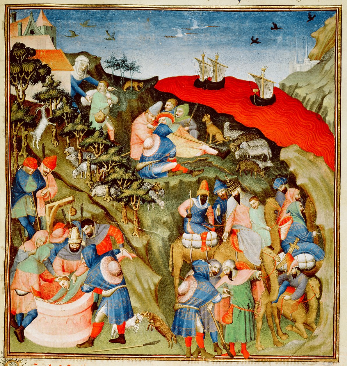 The Story of Joseph, Illustration, from 
