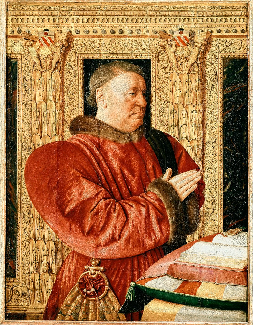 Portrait of Justice Minister of France Guillaume Jouvenel des Ursins by Jean Fouquet