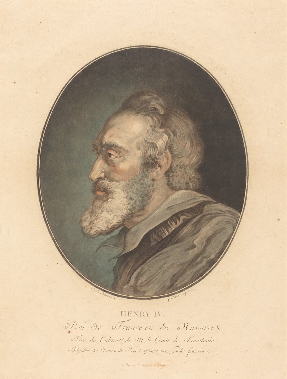 Henry IV by Jean Francois Janinet