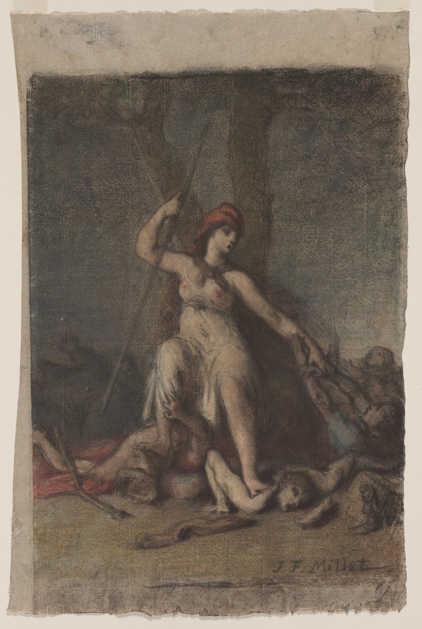 Liberty by Jean Francois Millet