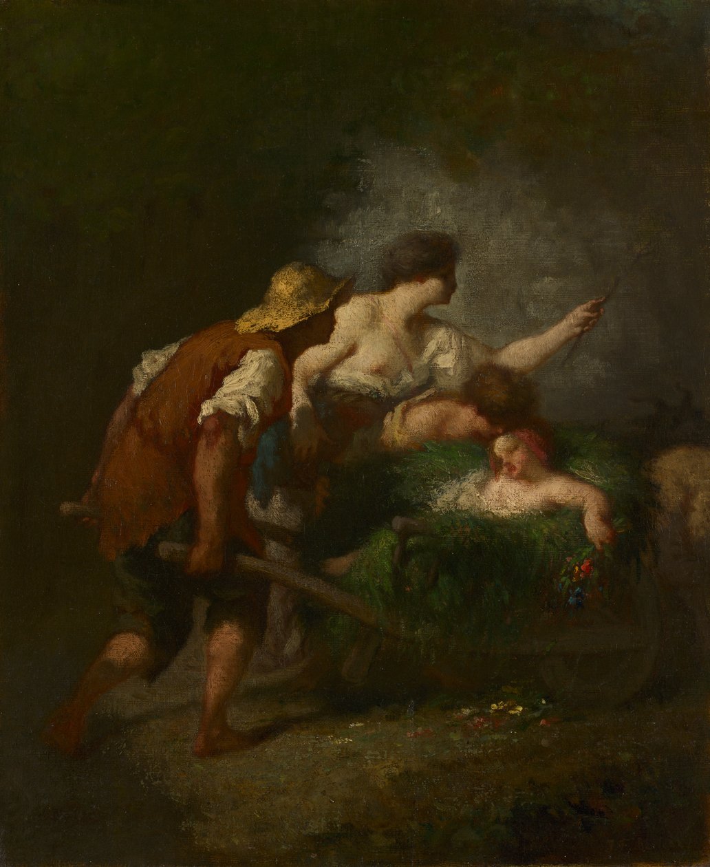 Return from the Fields by Jean Francois Millet