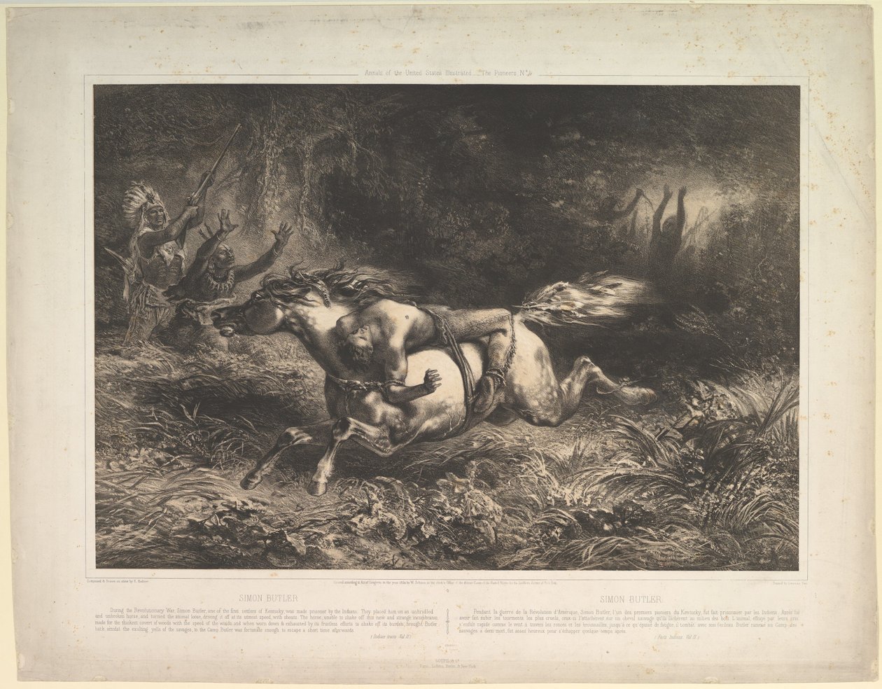 Simon Butler, Indian Trails, vol. II by Jean Francois Millet