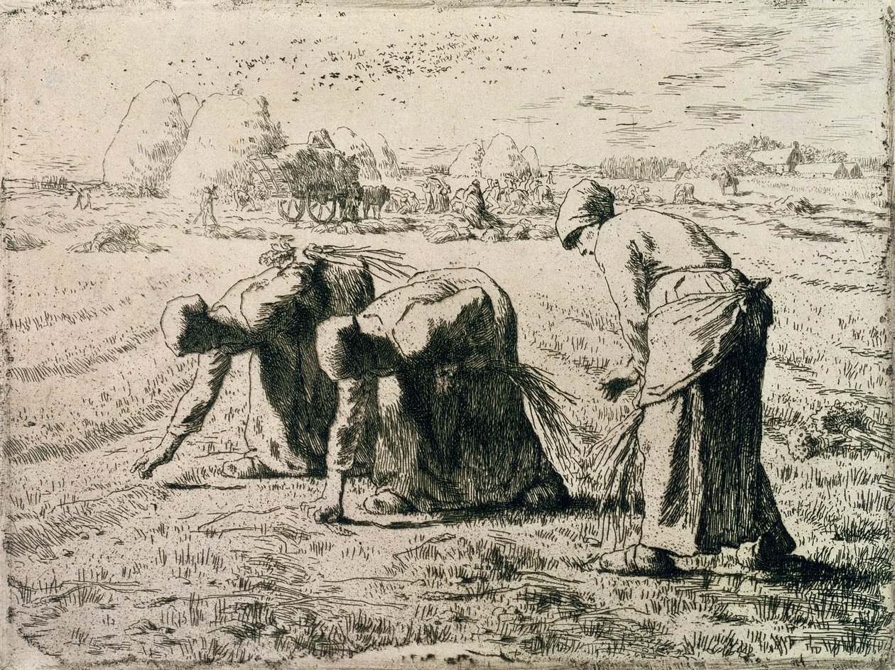 The Gleaners, 1855 by Jean Francois Millet