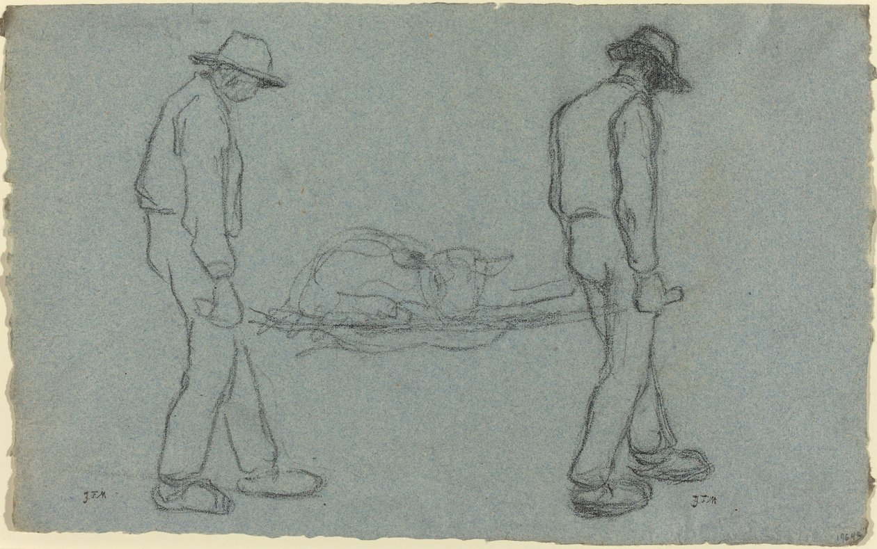 The Newborn by Jean Francois Millet