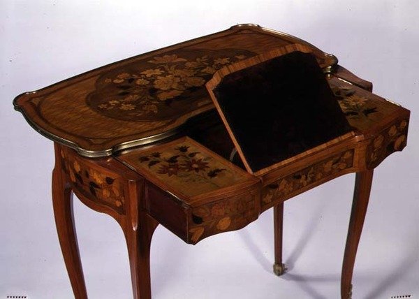 Mechanical writing table, c.1760 by Jean Francois Oeben