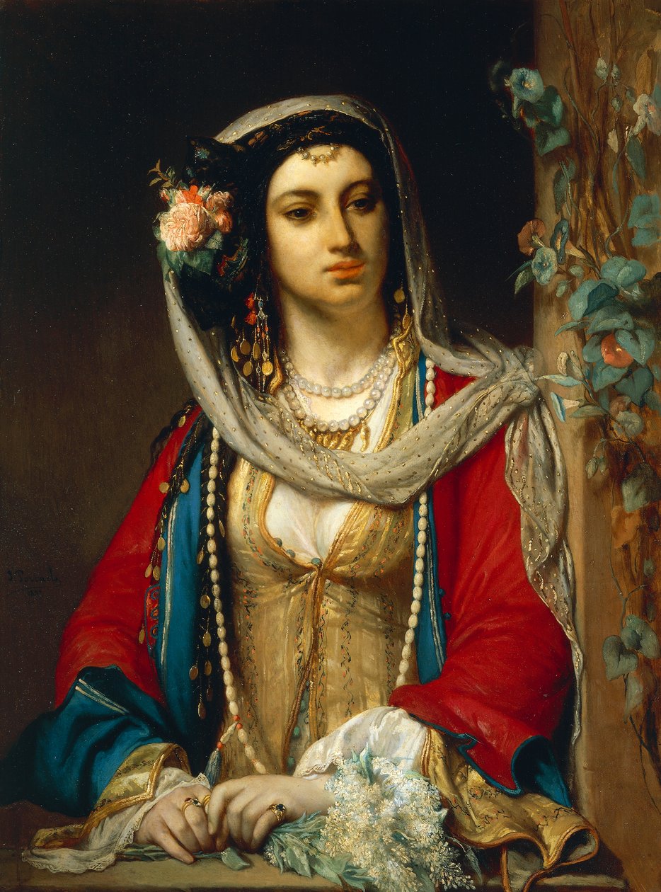 Jewish woman from Cairo by Jean Francois Portaels