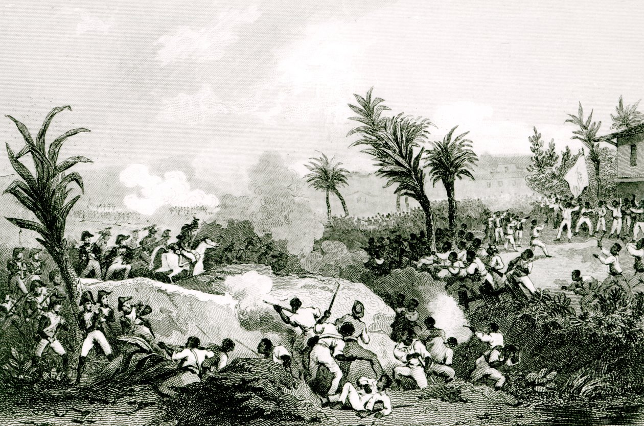 Black Revolt in Santo Domingo, 16th September 1802, from 