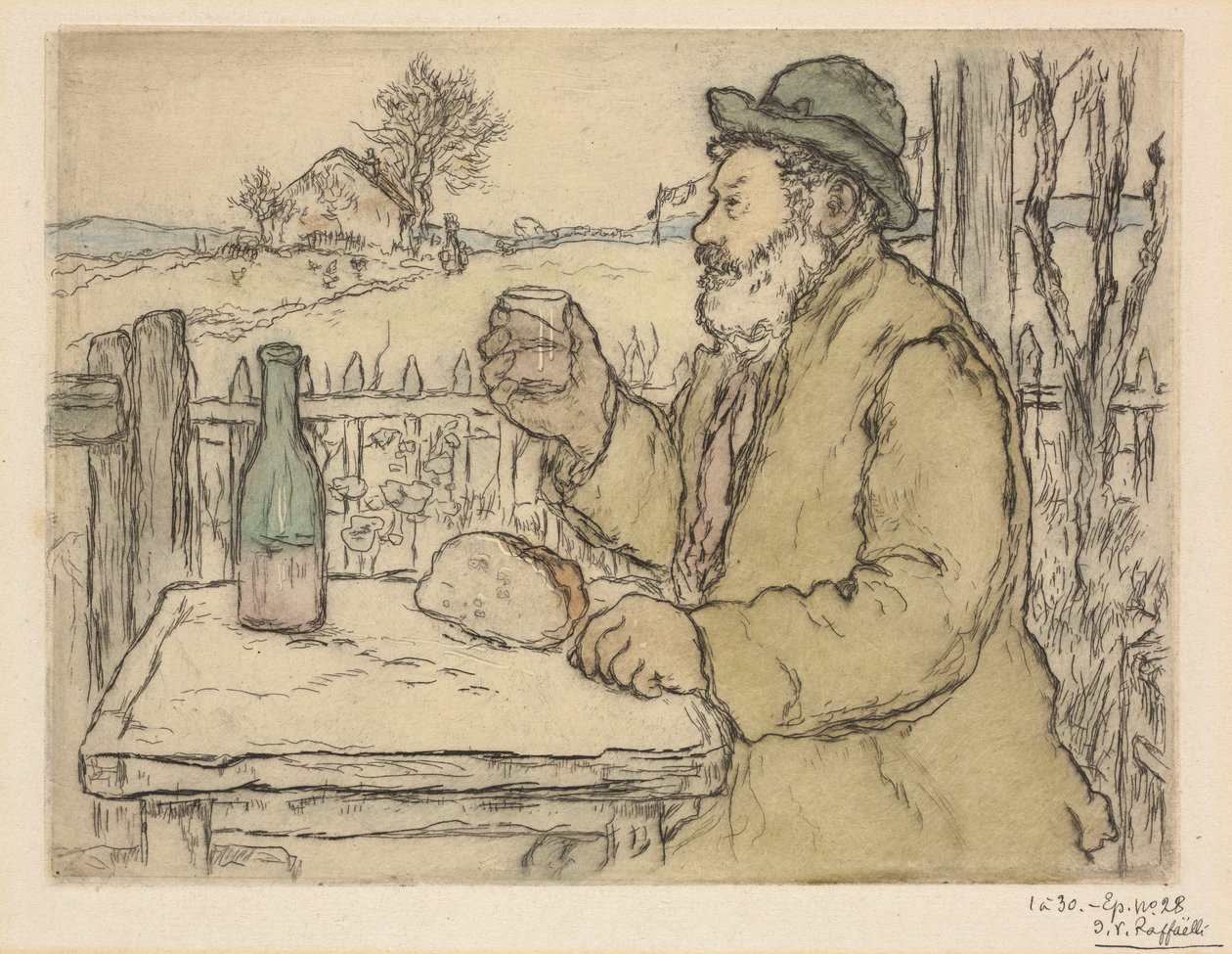 A Votre Santé by Jean Francois Raffaelli