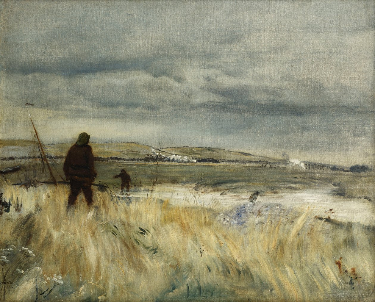 Breton Fishermen by Jean Francois Raffaelli