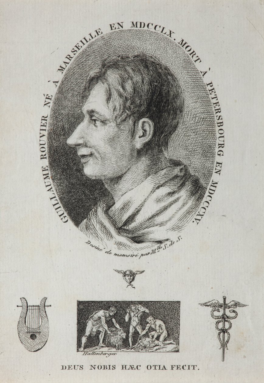 Portrait of Guillaume Rouvier by Jean Francois Xavier Hattenberger