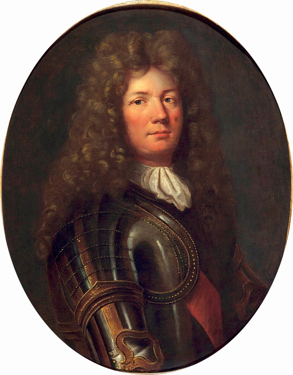 Portrait of Vauban Sebastien the Prestre, marshal of France by Jean François de Troy