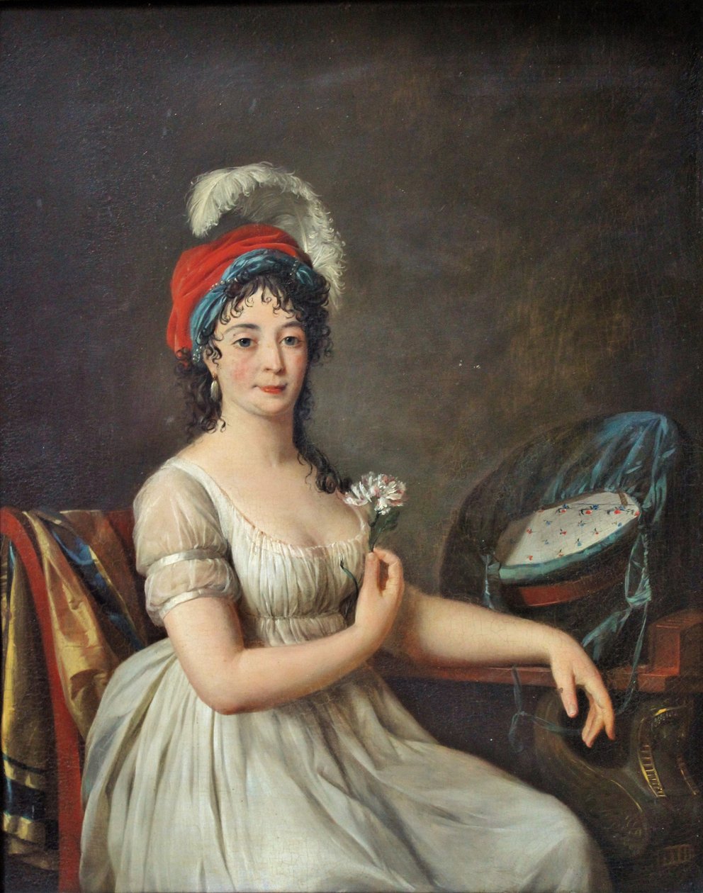 Marie-Rose Aimée Tassin de Villiers (1793-1865), Wife Tassin de Moncourt by Jean Francois Garneray