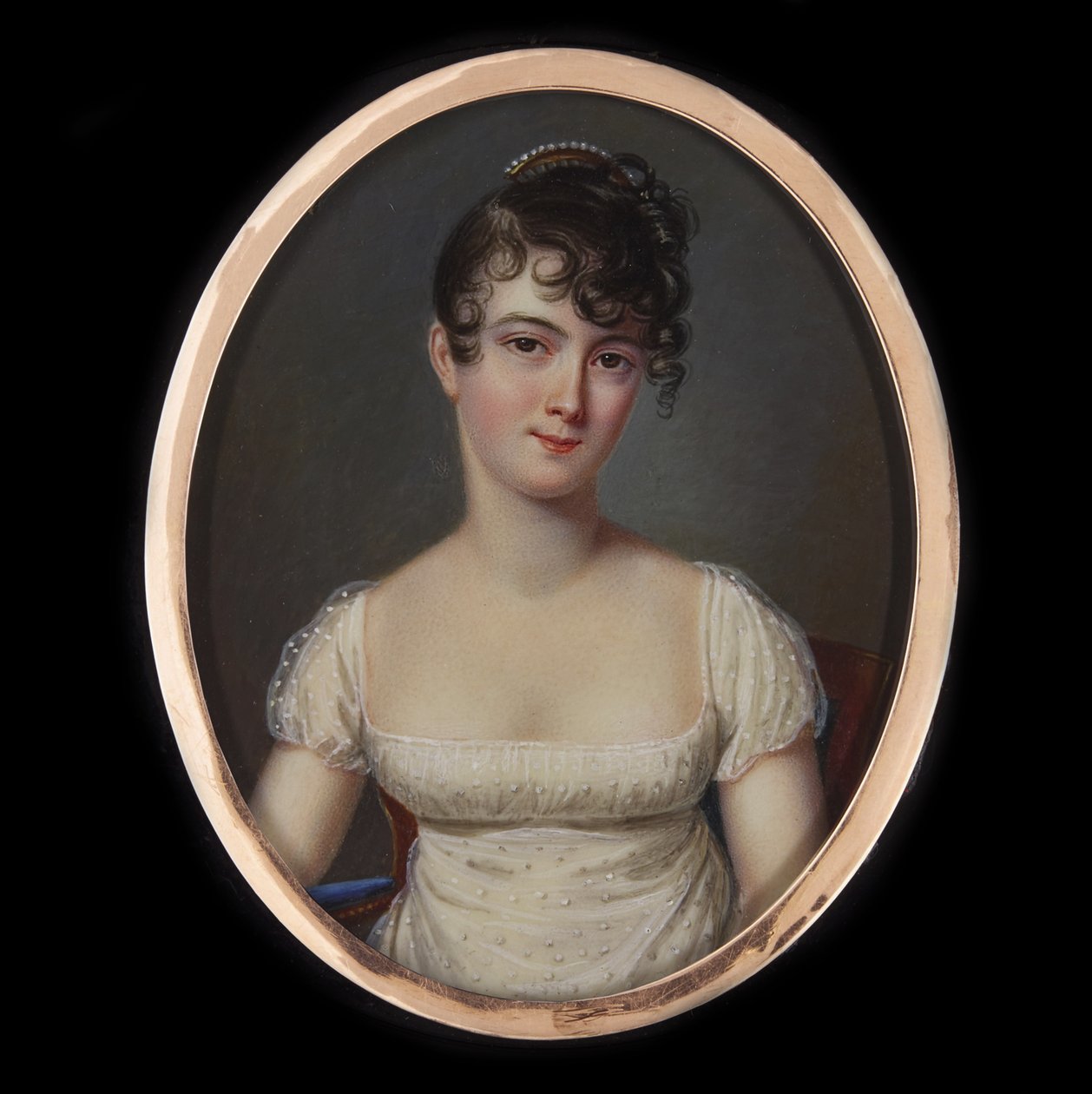 Portrait of Madame Récamier, née Julie Bernard by Jean François Gérard Fontallard