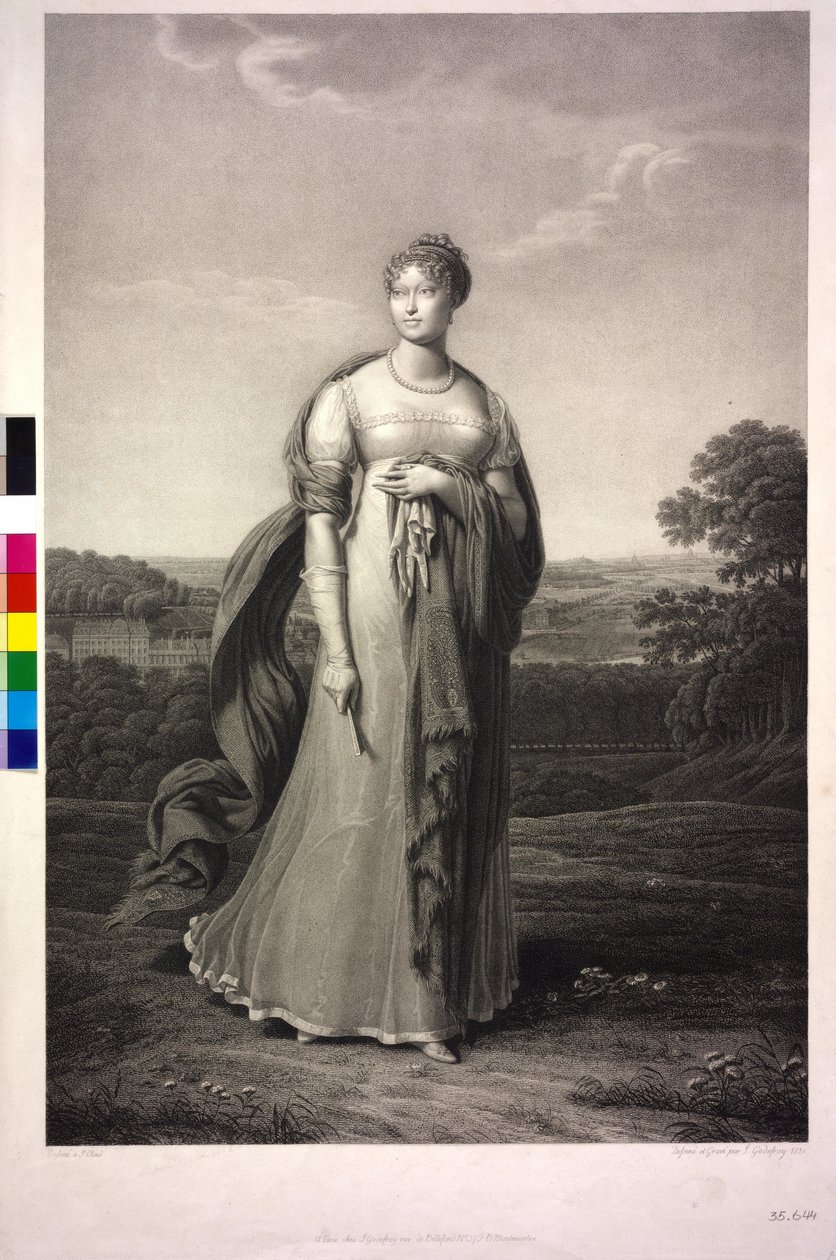 Archduchess Maria Louisa of Austria by Jean Godefroy