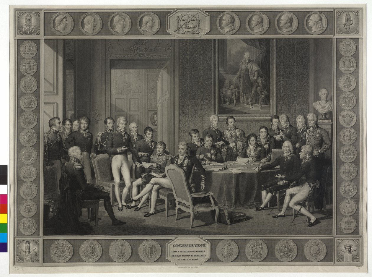 Viennese Convention 1814/1815 by Jean Godefroy