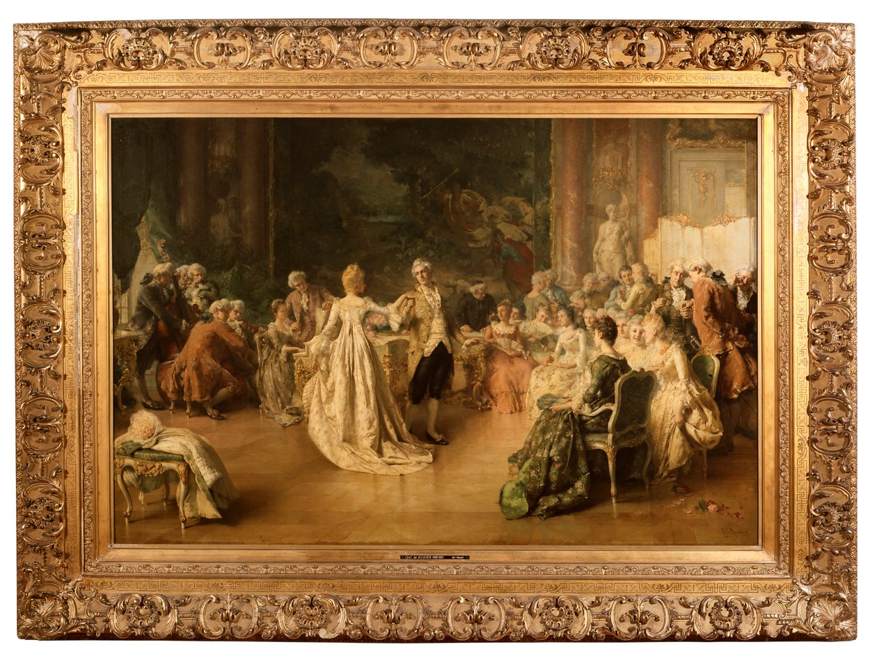The Minuet by Jean Guillaume (1858 1931) Rosier