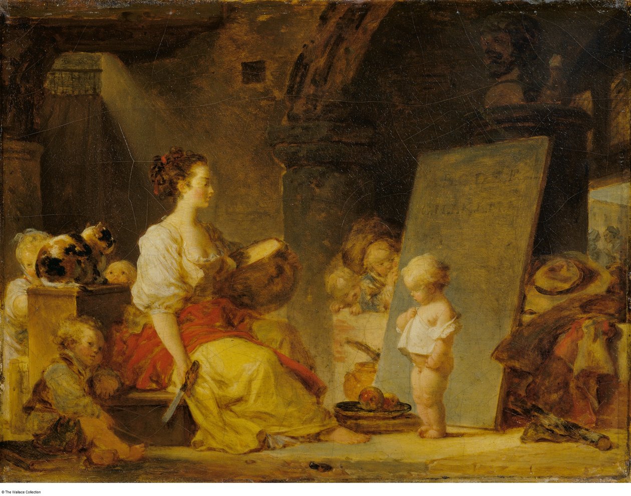 Say Please, c. 1780 by Jean Honore Fragonard