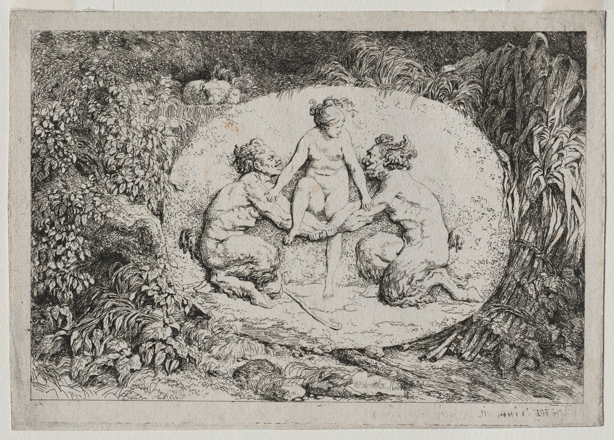 Bacchanales by Jean Honore Fragonard
