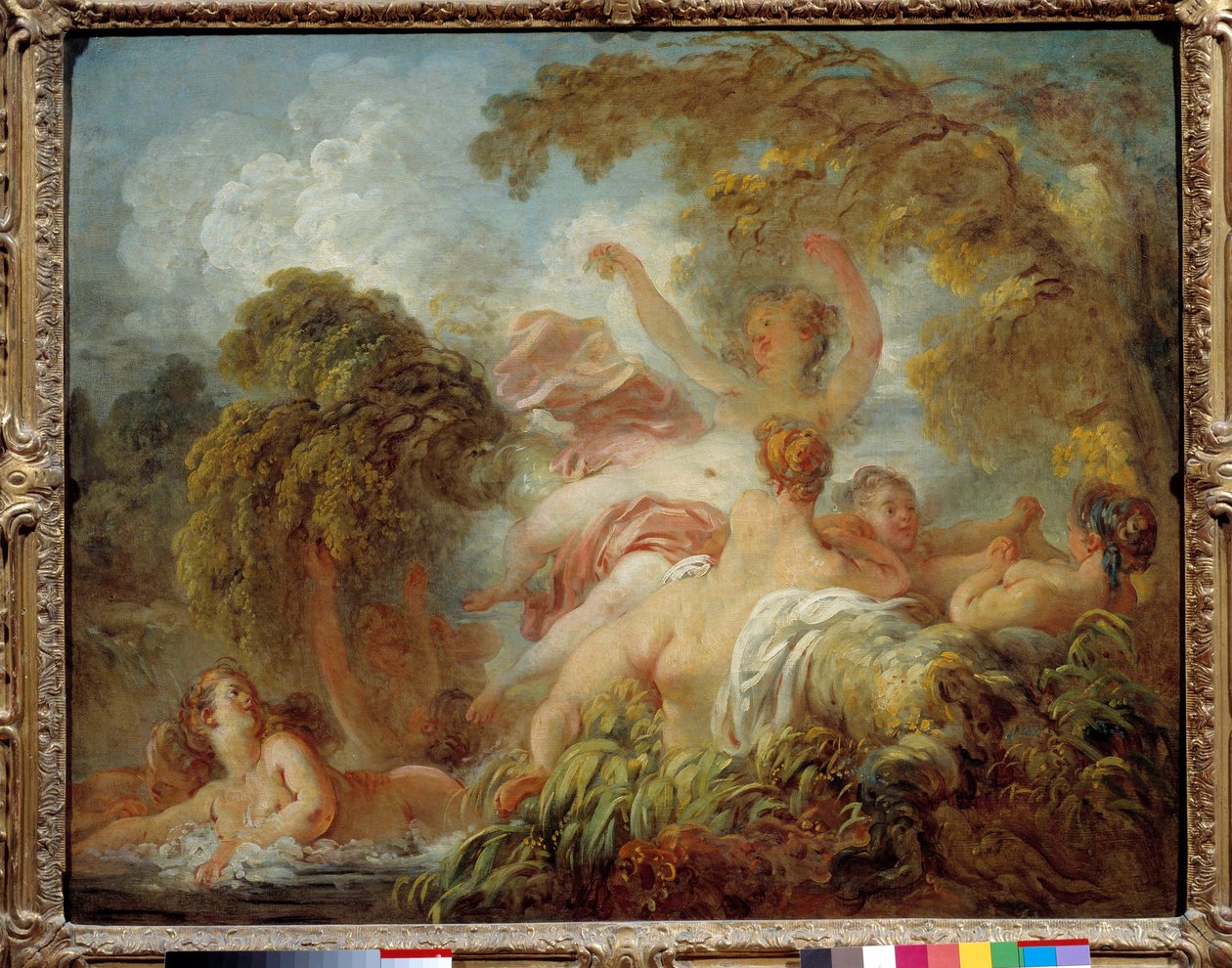 Bathers by Jean Honore Fragonard