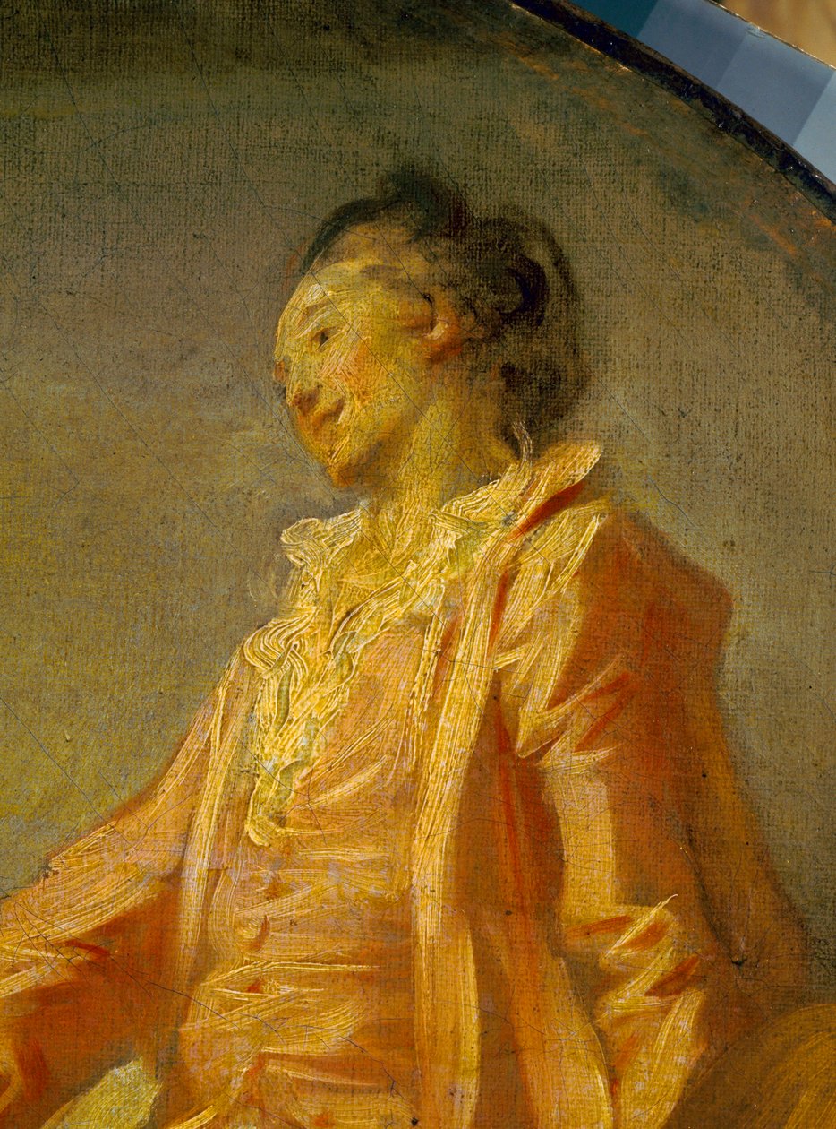 The Beginning of the Model (detail) by Jean Honore Fragonard