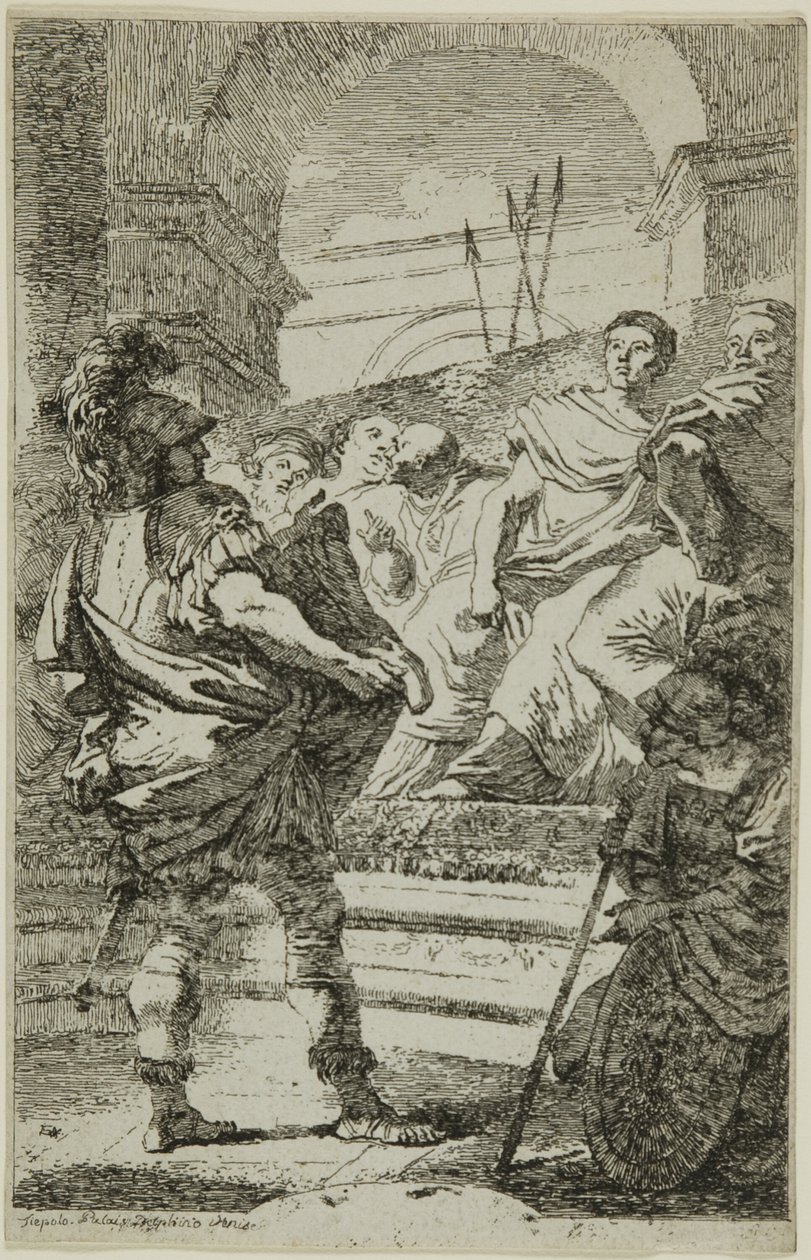 Fabius Maximus Before the Carthaginian Senate by Jean Honore Fragonard
