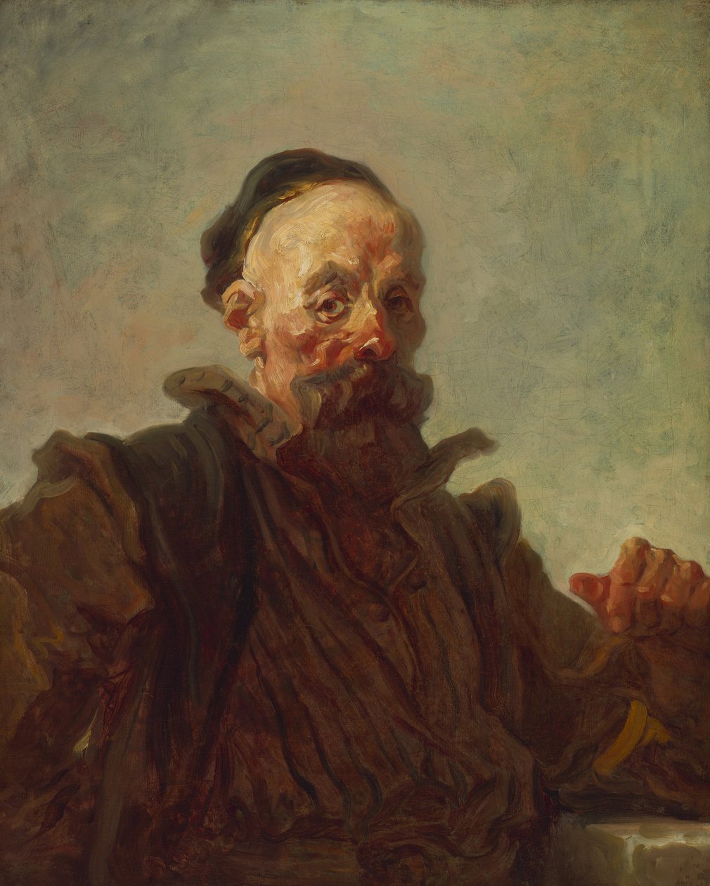 Portrait of a Man in Spanish Costume by Jean-Honore Fragonard