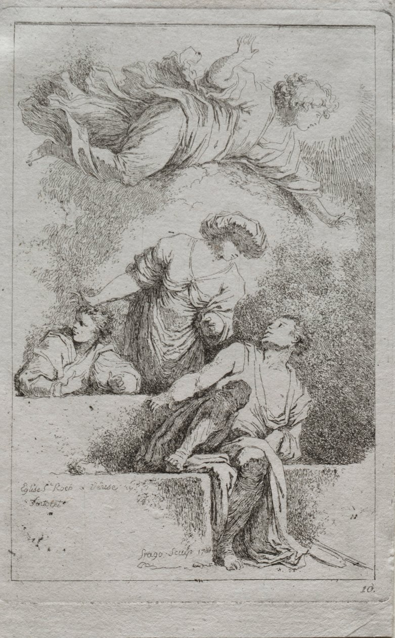 The Disciples at the Tomb, 1764 by Jean Honore Fragonard