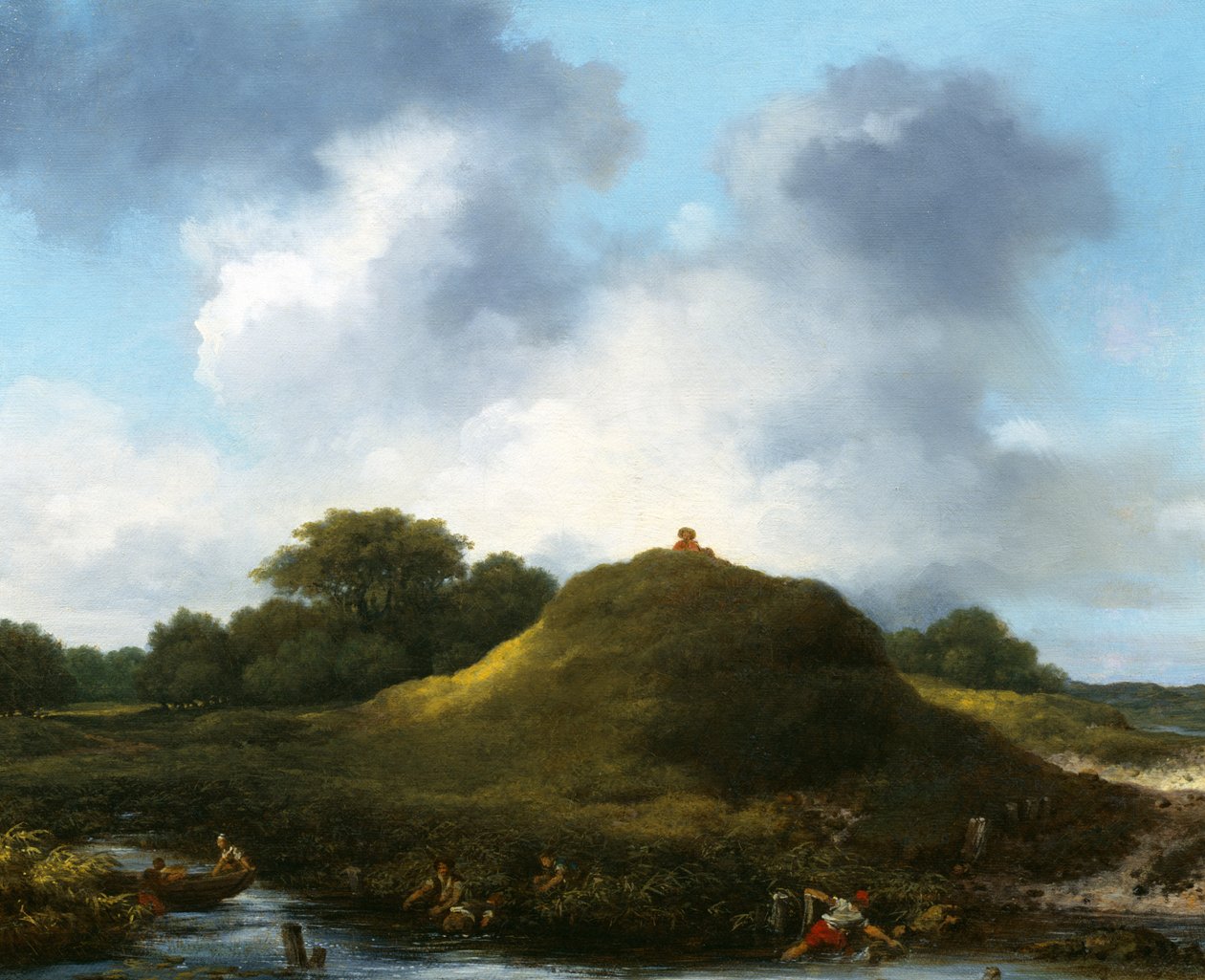 The Hill, 1761-65 by Jean Honore Fragonard