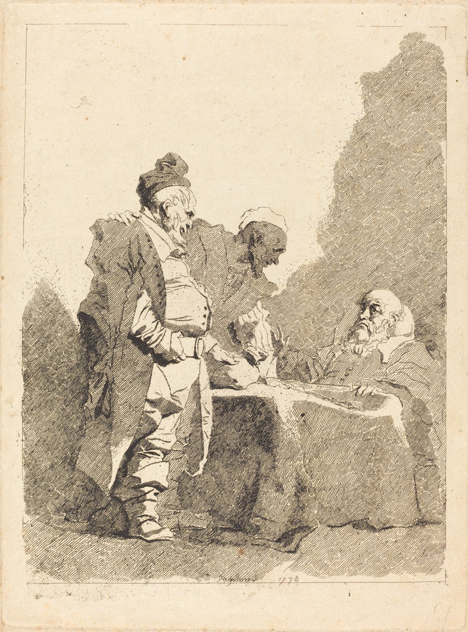 The Tax Collectors by Jean Honore Fragonard