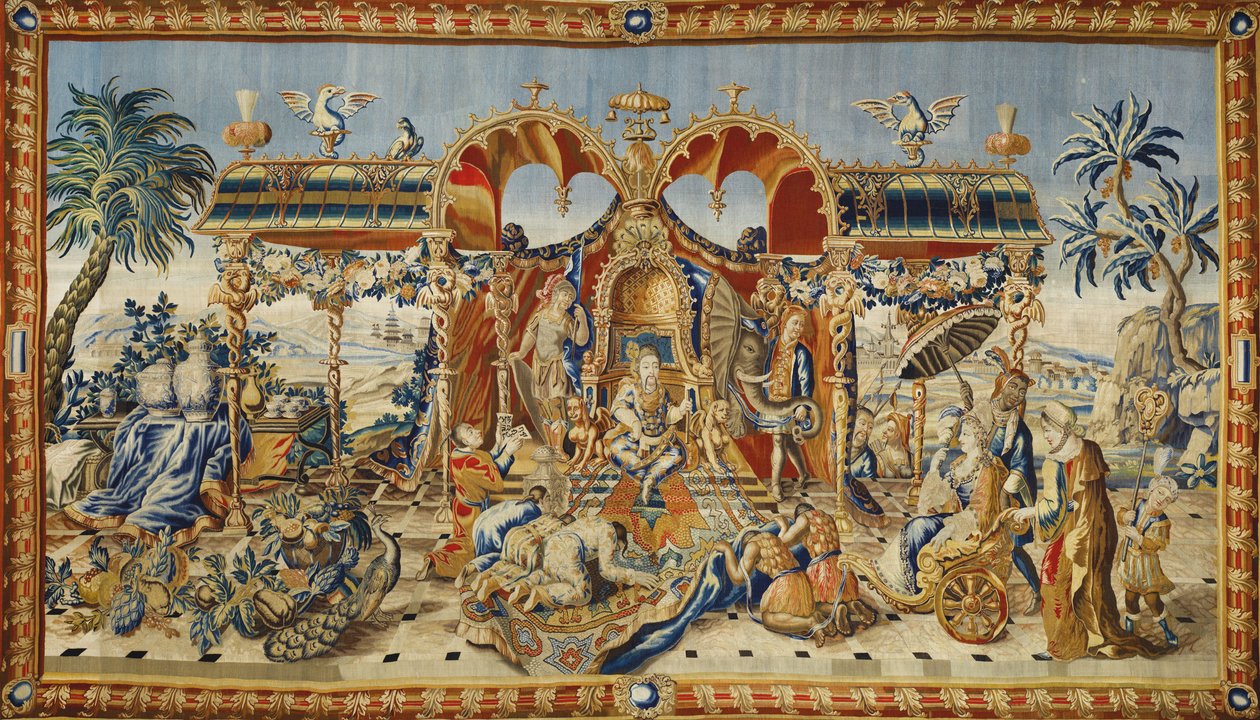 The Audience of the Chinese Emperor by Jean II Barraband
