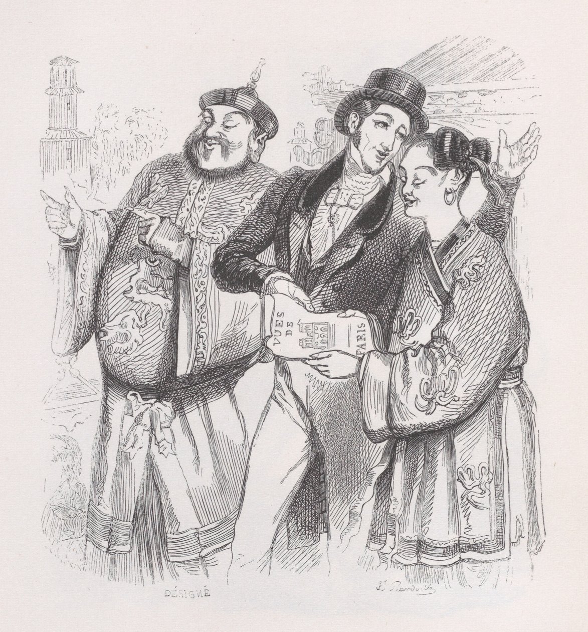 Jean of Paris from The Complete Works of Béranger by Jean Ignace Isidore Gérard