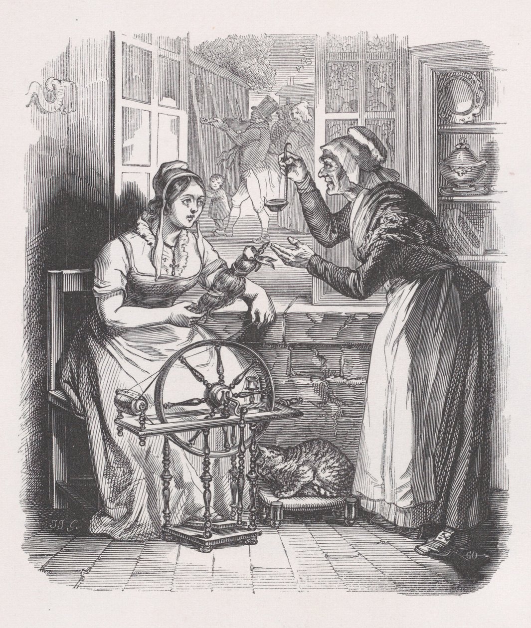 The Prisoner of War from The Complete Works of Béranger, 1836 by Jean Ignace Isidore Gérard