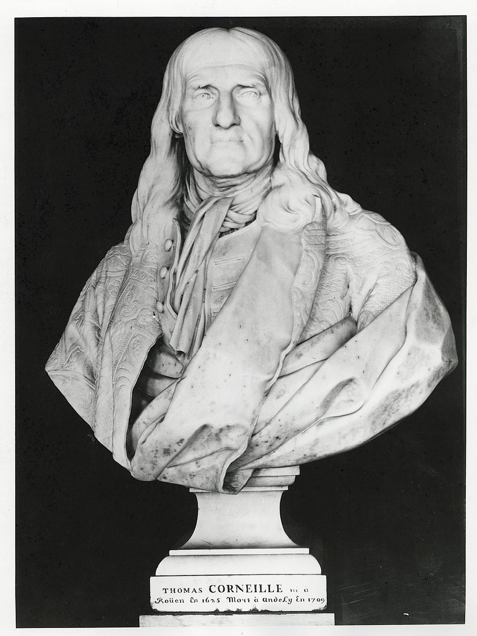 Thomas Corneille by Jean Jacques Caffieri