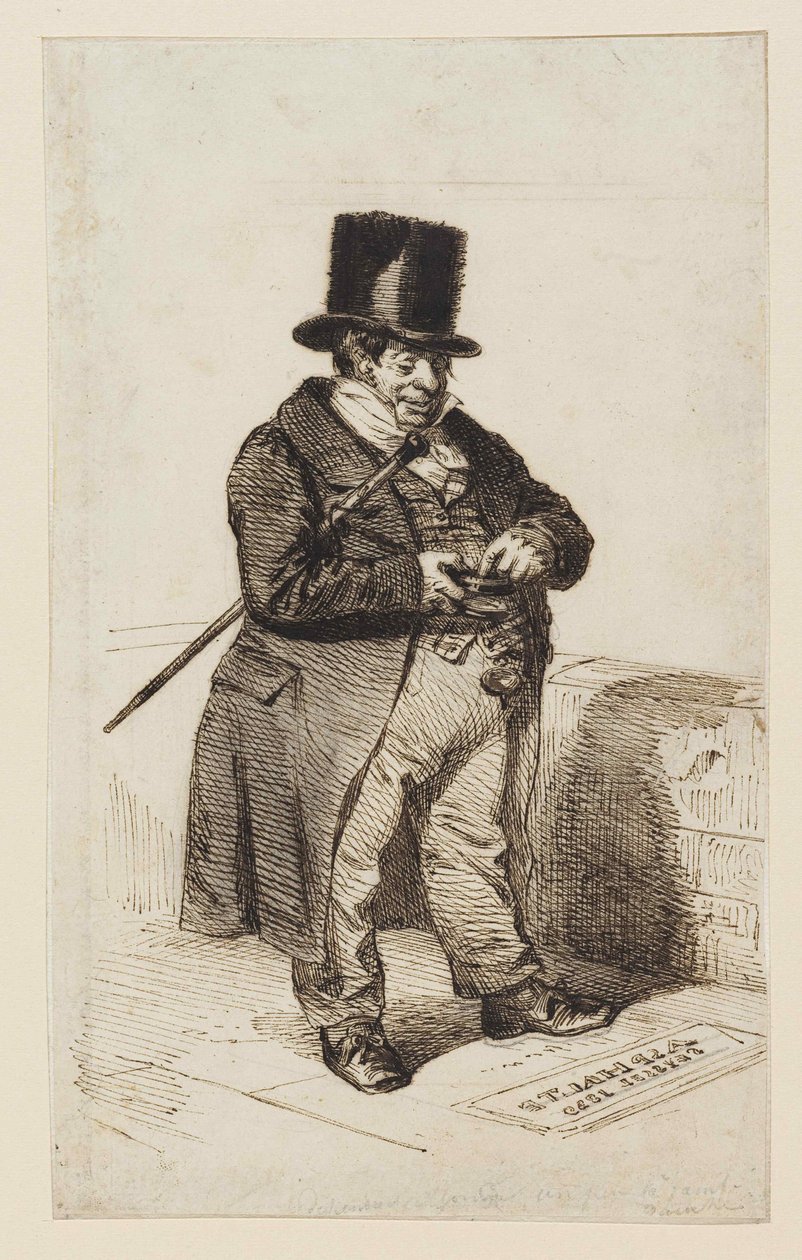 Rentier type by Jean Jacques Grandville