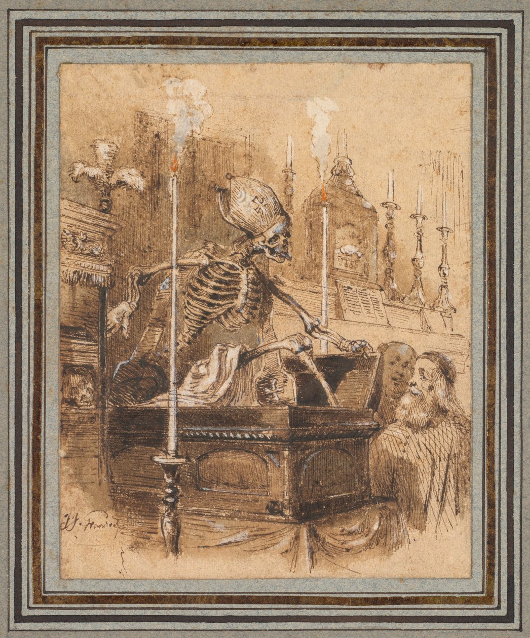 The Relics by Jean Jacques Grandville