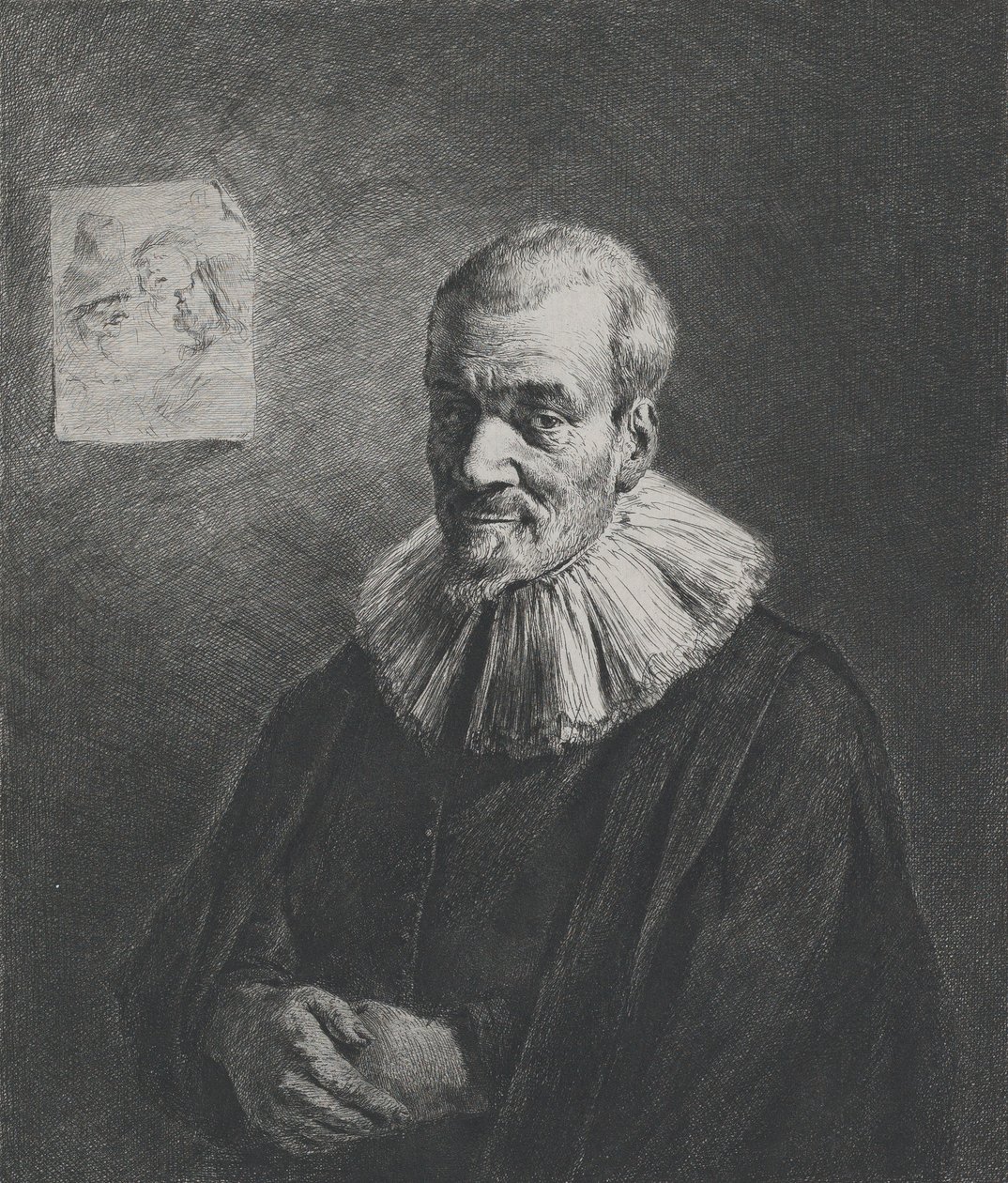Portrait, after David Teniers the Younger, 1803 by Jean Jacques de Boissieu