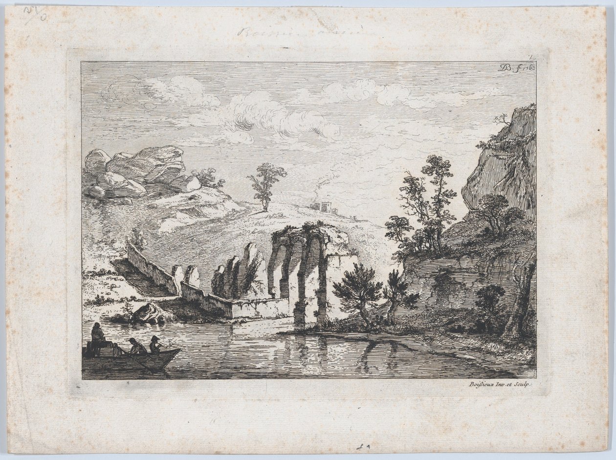 Ruins of an Aqueduct by Jean Jacques de Boissieu