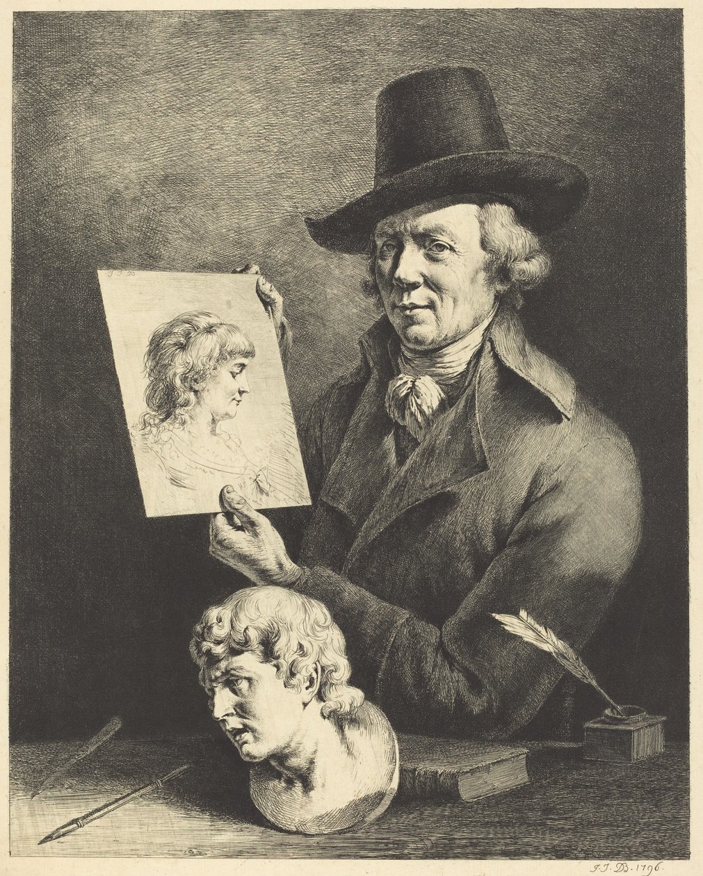 Self-Portrait by Jean Jacques de Boissieu