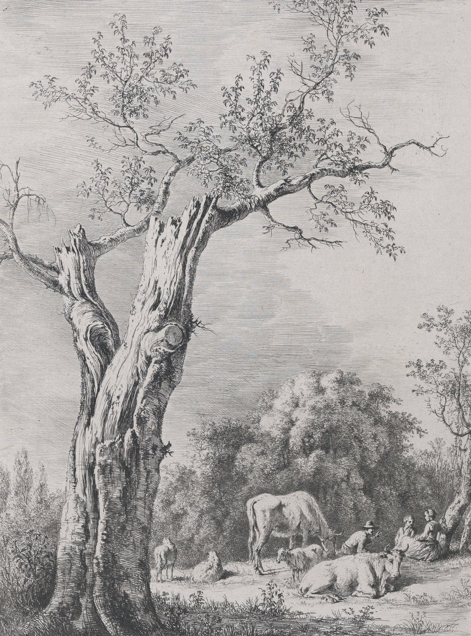 Spring, after a Drawing Completed in Saint-Chamond by Jean Jacques de Boissieu