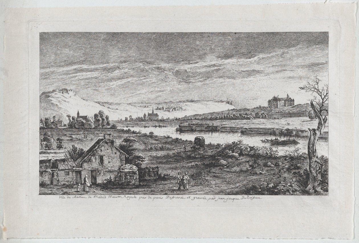 View of the Madrid Castle, near Paris by Jean Jacques de Boissieu